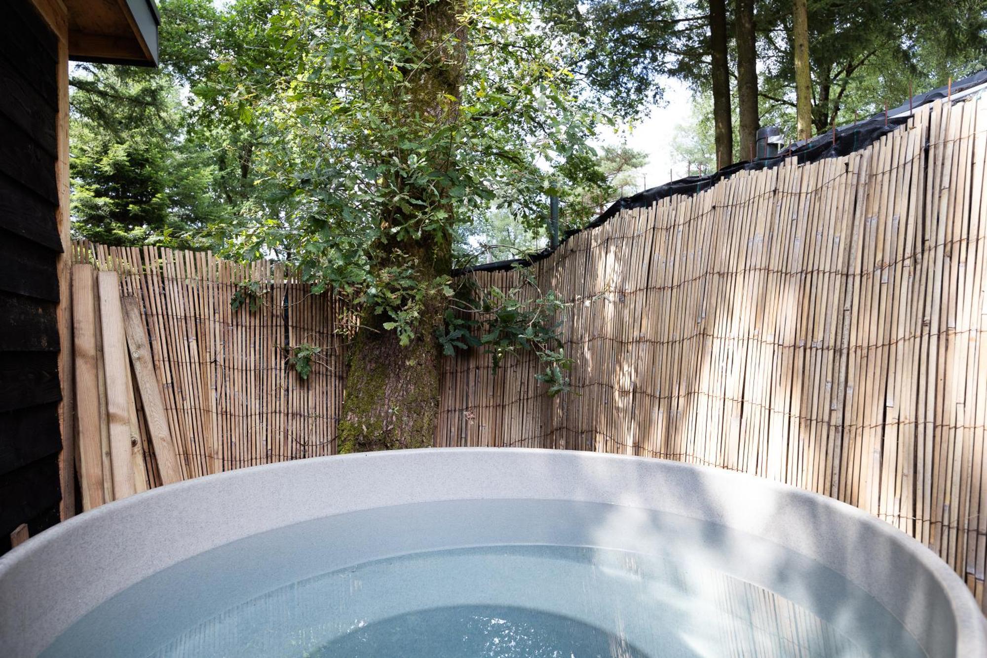 Veluwe Hoenderloo Luxury Chalet With Private Sauna And Hot Tub - Swimming Pool Tennis Court Supermarket Bowling Alley Theatre And Entertainment For Children Exterior photo